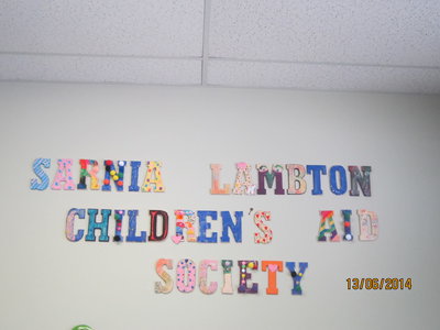 SLCAS Company Name Artwork done by the children